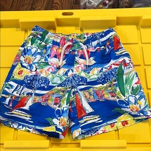 Polo by Ralph Lauren Kids Swim Trunks - Blue, Red, Green, Yellow, White